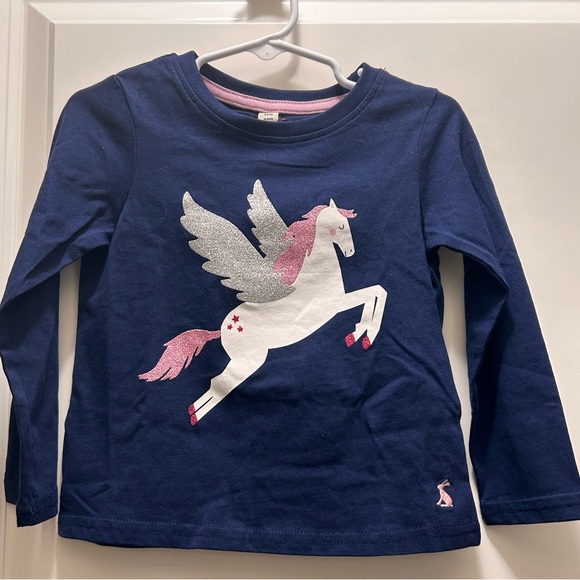 Joules Girl Bessie Long Sleeve Tee NWT - Picture 1 of 6